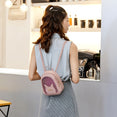 Mini Soft Leather Multi-Function Women Backpack