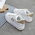 Casual Leather Platform Women Sneakers