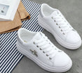 Casual Leather Platform Women Sneakers