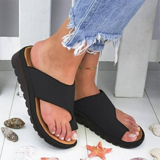 Casual Soft Leather Shoes Comfy Platform