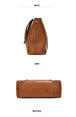 Leather Oil wax Women Tote Handbags