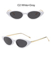 Vintage Retro Women Little Cat Eye Sunglasses