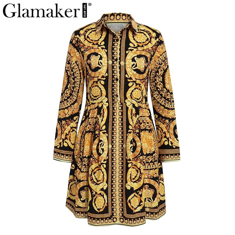 Elegant Short Blouse Vntage Dress