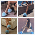 Casual Vogue Fox Fur Fur Slides Slippers