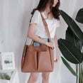 Leather Casual Big Tote Vintage Handbags