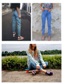 High Waist Harem Vintage Jeans Pants