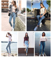 High Waist Harem Vintage Jeans Pants