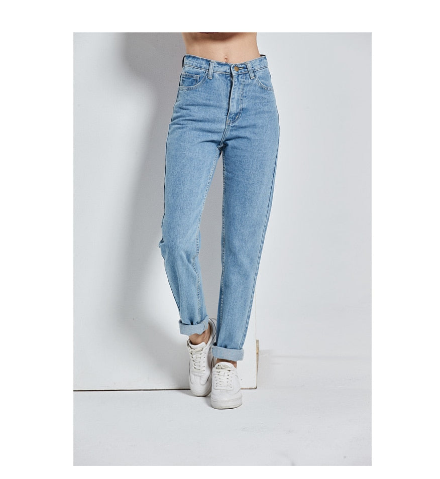 High Waist Harem Vintage Jeans Pants