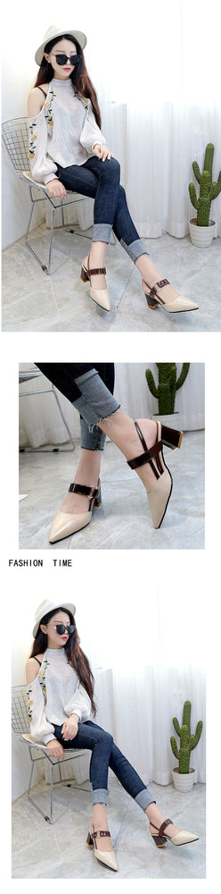 Shallow Mouth pointed High Heel pumps