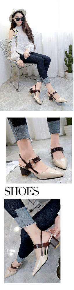 Shallow Mouth pointed High Heel pumps