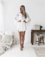 Lace Casual Bohemian Mini Dress