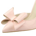 Hollow Pointed Sweet Bowknot High Heel