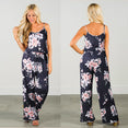 Rompers Boho Style Floral Print Jumpsuit