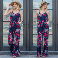 Rompers Boho Style Floral Print Jumpsuit