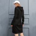 Casual Warm Hooded Long Sleeved Dress