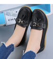 Leather Breathable Ballerina Ladies Shoes