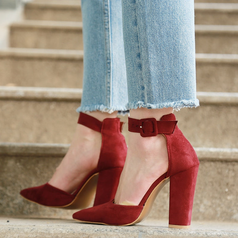 Ankle Strap Classic High Heels