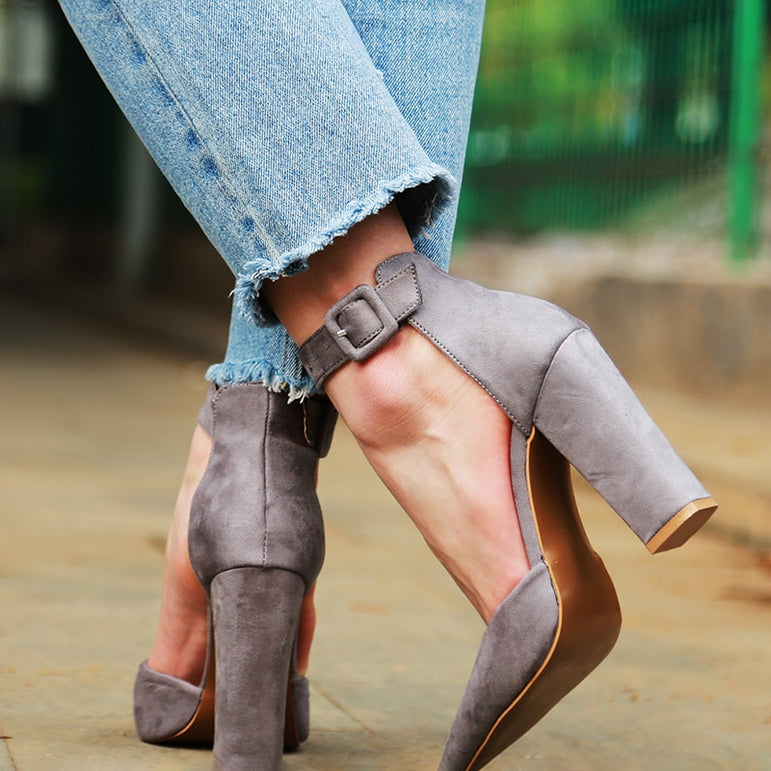 Ankle Strap Classic High Heels