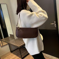 Casual Solid Shoulder Retro Alligator Pattern Women Messenger Handbags