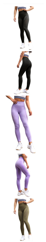 High Waisted Gym Shark Seamless Yoga Pants Leggings