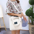 Canvas Vintage Zipper Flap Women Handbags