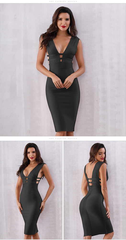 Sleeveless Women Club Dress