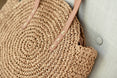 Casual Rattan Women Shoulder Circle Straw Handbags