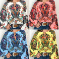 Vintage Floral Bohemian Blouse