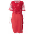 Elegant Lace Women Evening Party Dress