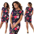 Floral Pencil Women Midi Dress