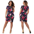 Floral Pencil Women Midi Dress