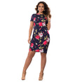 Floral Pencil Women Midi Dress