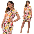 Floral Pencil Women Midi Dress