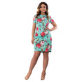 Floral Pencil Women Midi Dress