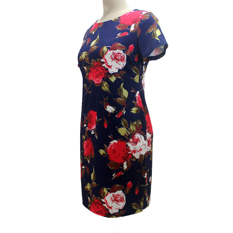 Floral Pencil Women Midi Dress