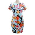 Floral Pencil Women Midi Dress