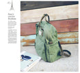 Casual Canvas Shoulder Women Backpack