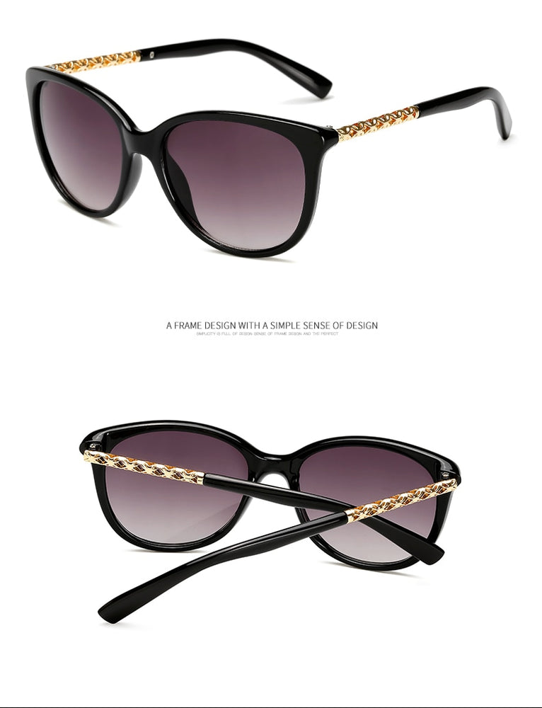 Luxury Vintage Women Cat Eye Sunglasses