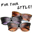 Leopard Vintage Cat Eye Sunglasses