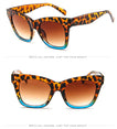 Leopard Vintage Cat Eye Sunglasses