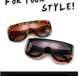 Luxury Big Frame Vintage Sunglasses