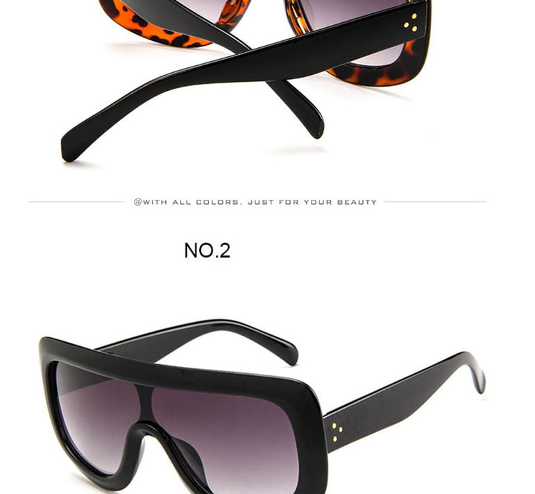 Luxury Big Frame Vintage Sunglasses