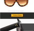 Luxury Big Frame Vintage Sunglasses