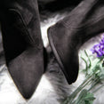 Slip on Over The Knee Thin High Heel Pointed Toe Boots