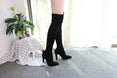 Slip on Over The Knee Thin High Heel Pointed Toe Boots