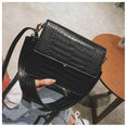 Luxury Crocodile pattern Shoulder Messenger Handbag