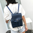 Leather Women Vintage Satchel Shoulder Backpack