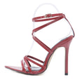 Super Thin Ankle Strap High Heels Women Sandals