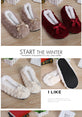 New Cute Indoor Home Warm Soft Plush Slippers