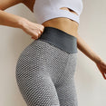 High Waist Push Up Seamless Mesh Knitting Yoga Pants